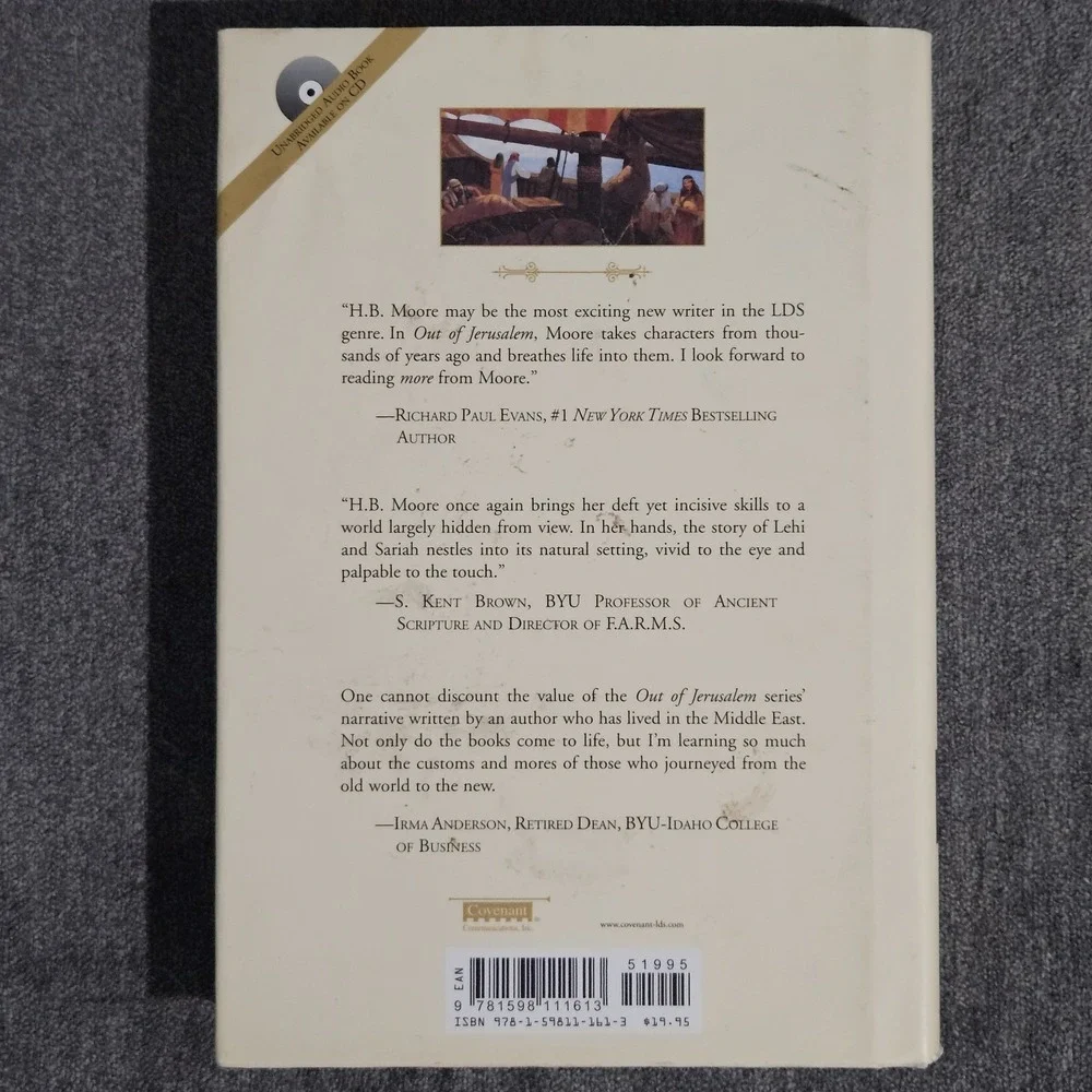SIGNED Towards the Promised Land : A Novel Hardcover H. B. Moore‎